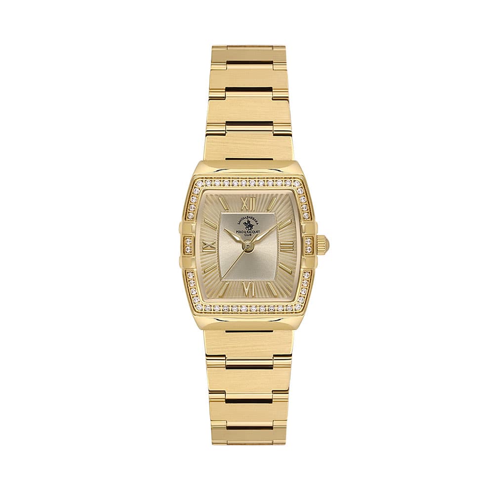Santa Barbara Polo Luxury - Ceas Dama Quartz Auriu SB.1.10584.2