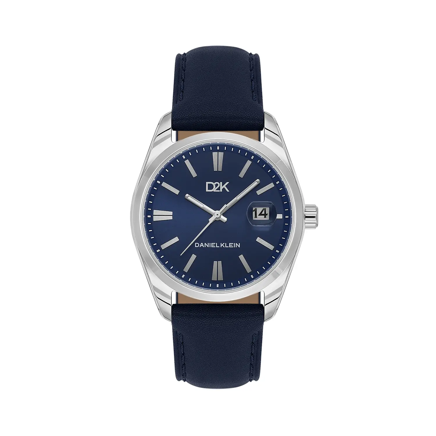 Daniel Klein D2K DK.1.14460-3 - Ceas barbatesc quartz bleumarin