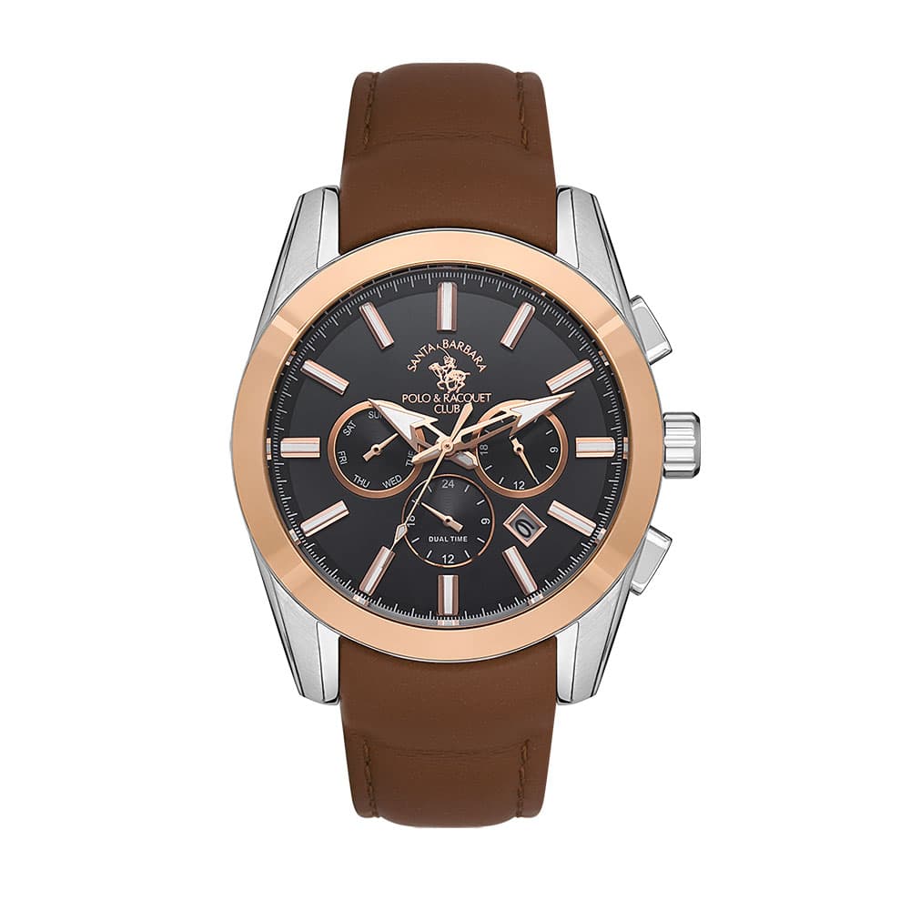 Santa Barbara Polo Noble - Ceas Barbatesc Quartz Maro SB.1.10444.4