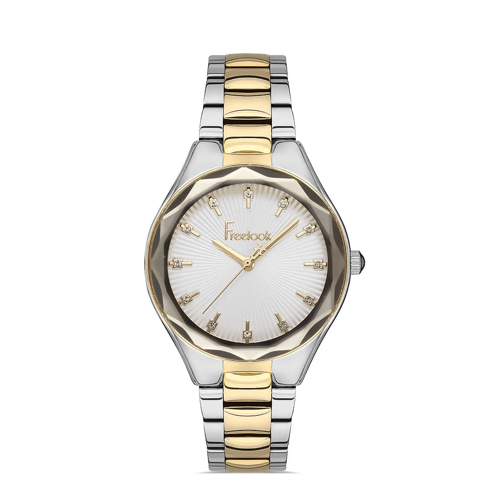 Freelook Eiffel - Ceas Dama Quartz Auriu FL.1.10290.5