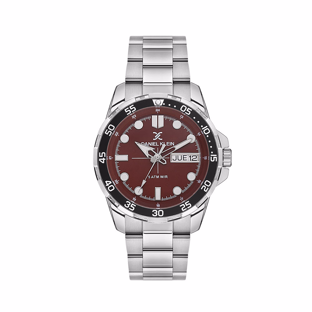 Daniel Klein Premium - Ceas Barbatesc Quartz Argintiu DK.1.13884.3