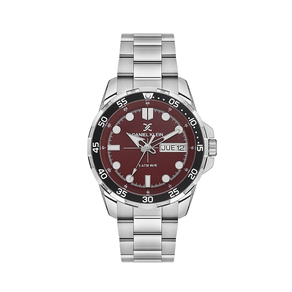 Daniel Klein Premium - Ceas Barbatesc Quartz Argintiu DK.1.13884.3