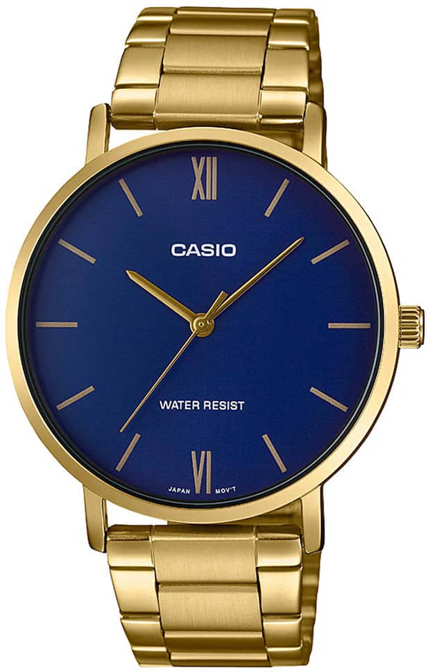 Мъжки аналогов часовник Casio - MTP-VT01G-2BUDF