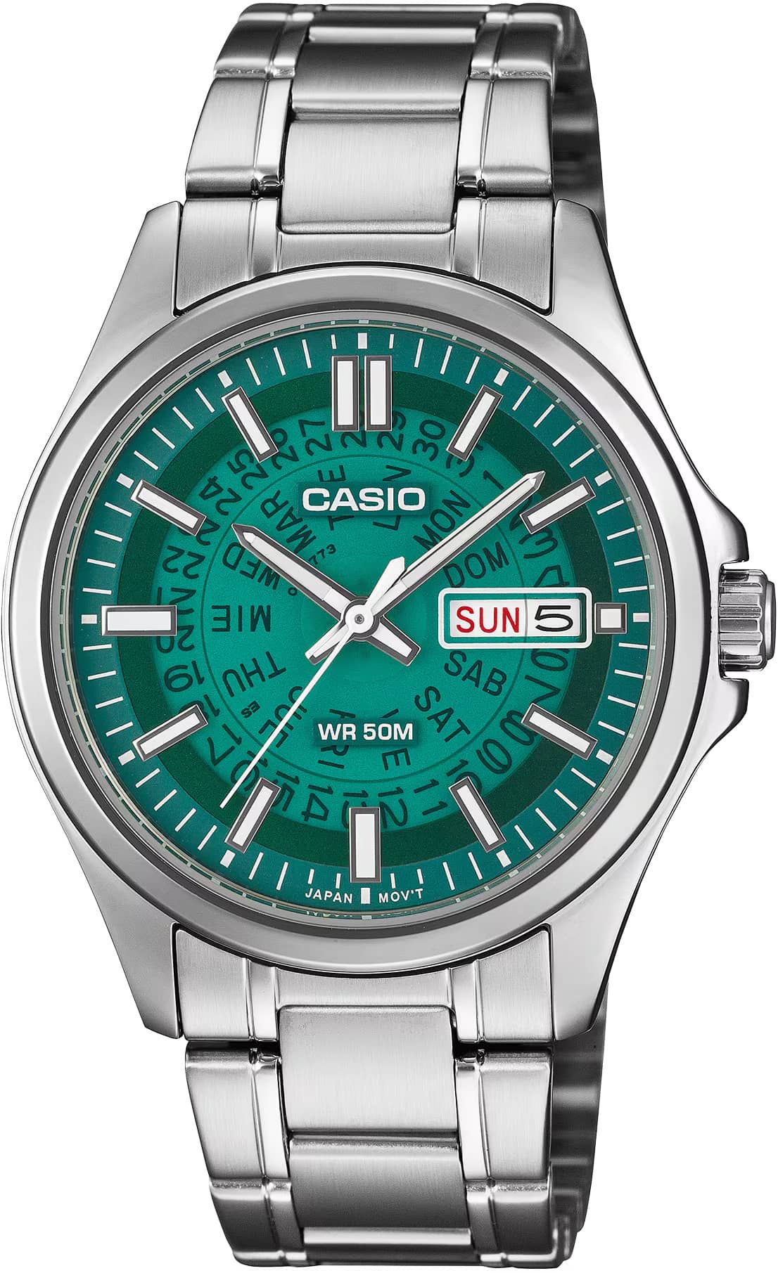 Мъжки часовник Casio - Casio Collection - MTP-E740-3AVDF