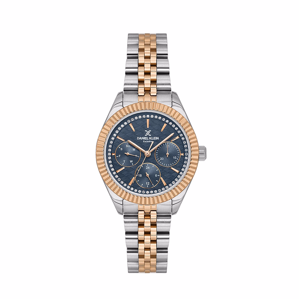 Daniel Klein Exclusive - Ceas Dama Quartz Auriu Rose DK.1.13927.6