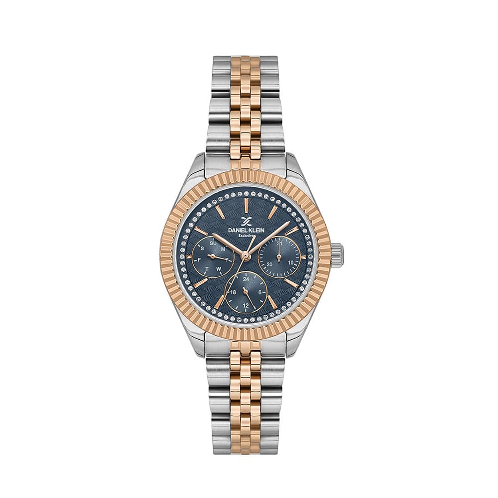 Daniel Klein Exclusive - Ceas Dama Quartz Auriu Rose DK.1.13927.6