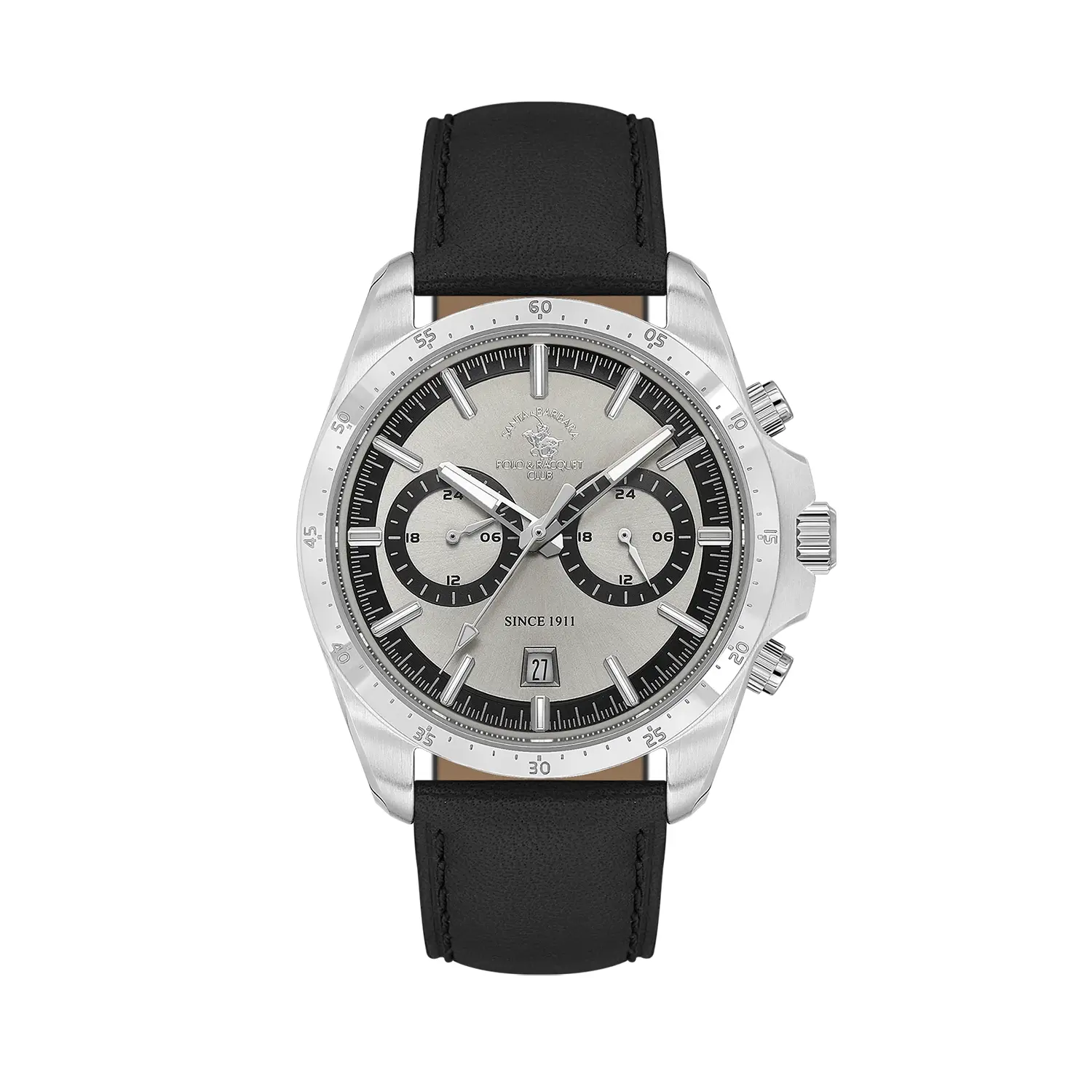 Santa Barbara Polo Legend - Ceas Barbatesc Quartz Negru SB.1.10699-1