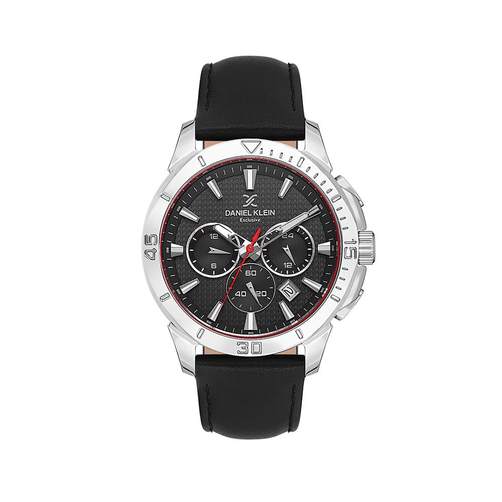 Daniel Klein Exclusive - Ceas Barbatesc Quartz Negru DK.1.13893.1