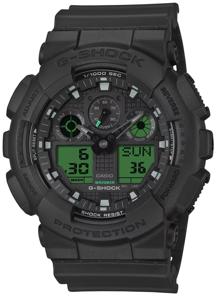 Мъжки часовник Casio G-Shock - GA-100BEG-1AER