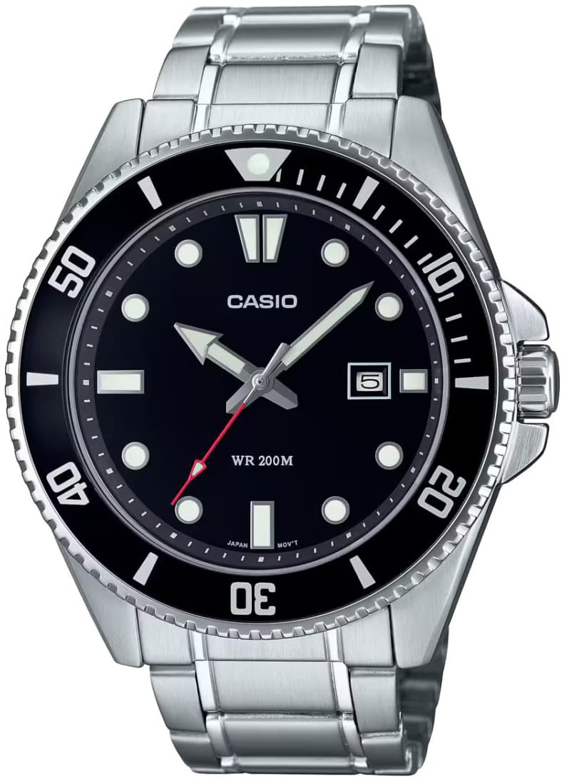 Мъжки аналогов часовник Casio Diving - MDV-107D-1A1VDF