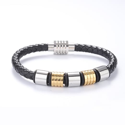 Bratara Inox Neagra Thia Jewelry S. Steel Barbati