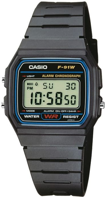 Мъжки часовник CASIO - F-91W-1YEG