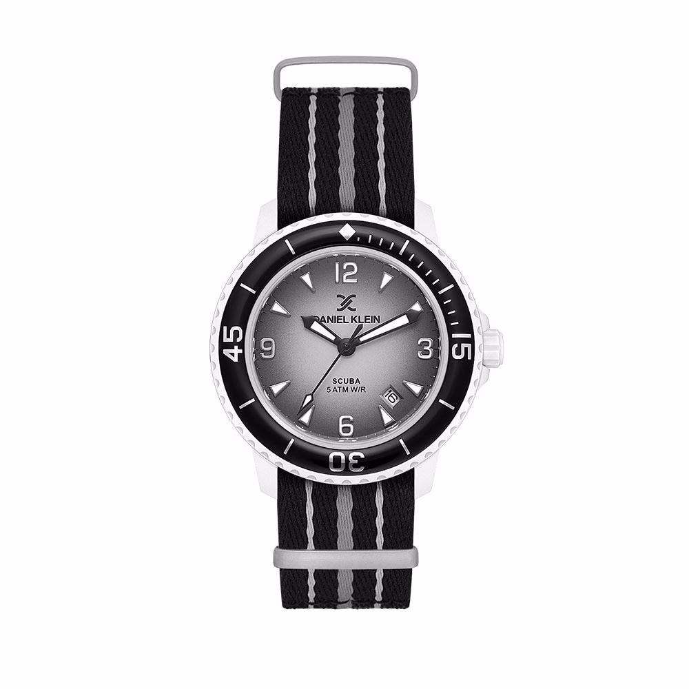 Daniel Klein Bioceramic - Ceas Barbatesc Quartz Negru DK.4.19730.4