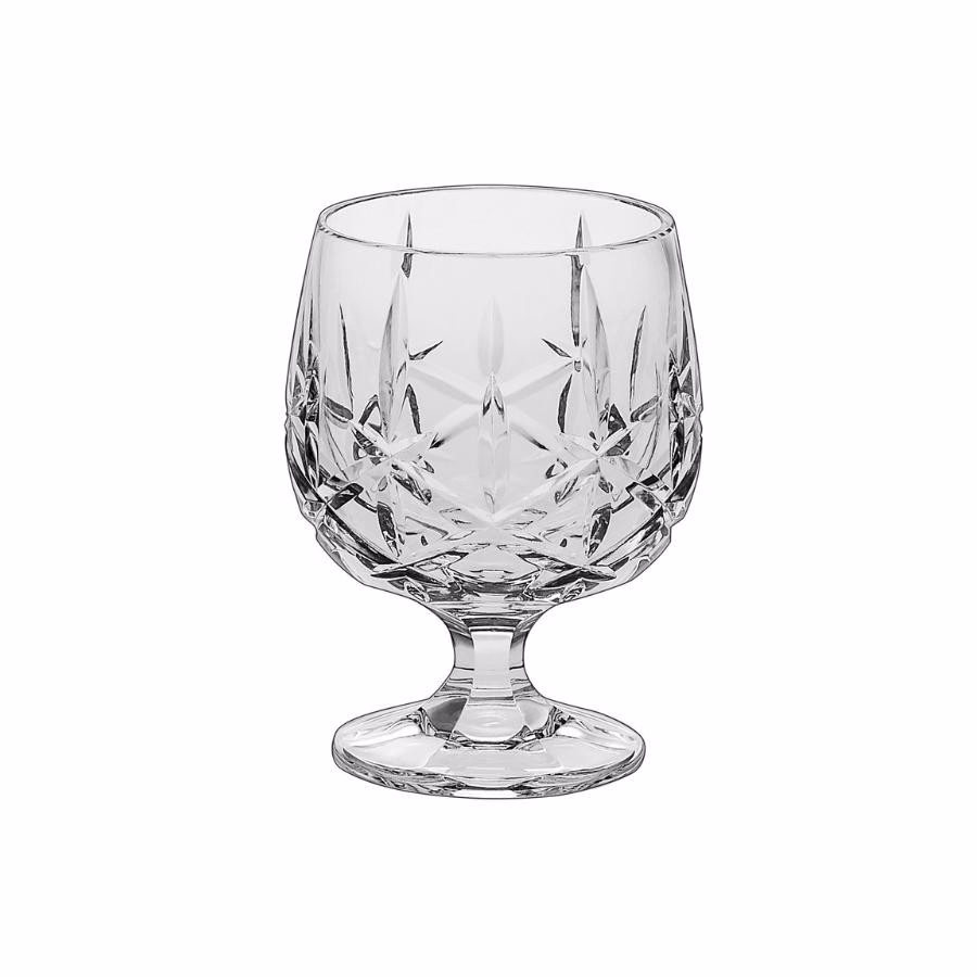 SHEFFIELD Set 6 pahare cristal Bohemia cognac 250 ml