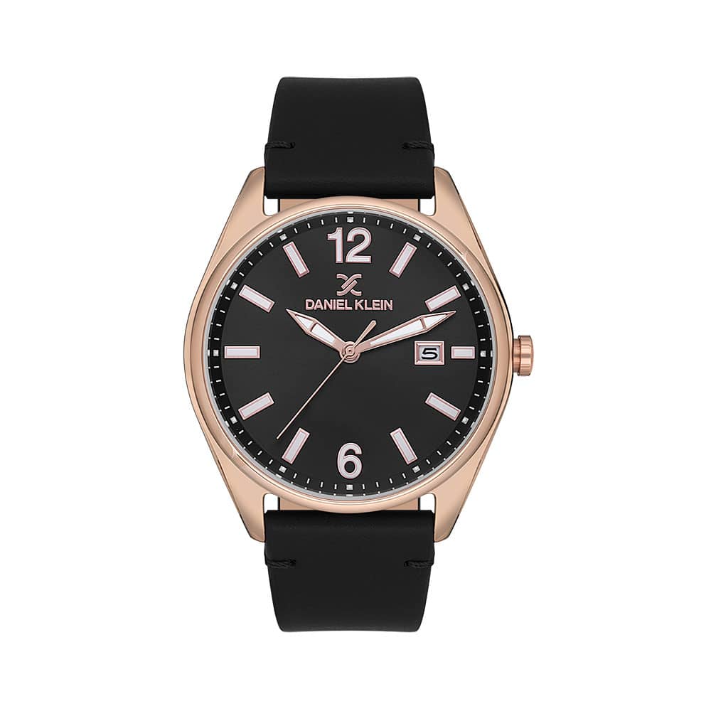 Daniel Klein Premium - Ceas Barbatesc Quartz Negru DK.1.13666.3