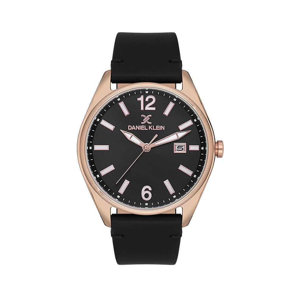 Daniel Klein Premium - Ceas Barbatesc Quartz Negru DK.1.13666.3