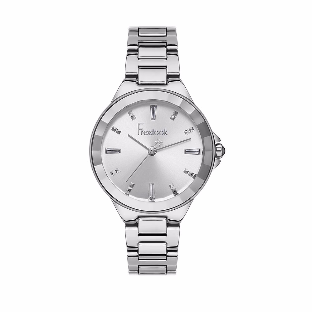 Freelook Eiffel - Ceas Dama Quartz Argintiu FL.1.10357.1
