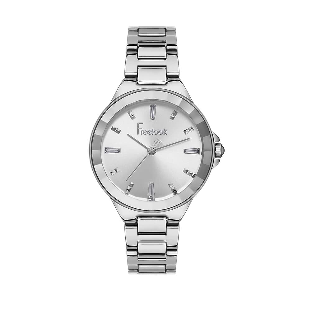 Freelook Eiffel - Ceas Dama Quartz Argintiu FL.1.10357.1