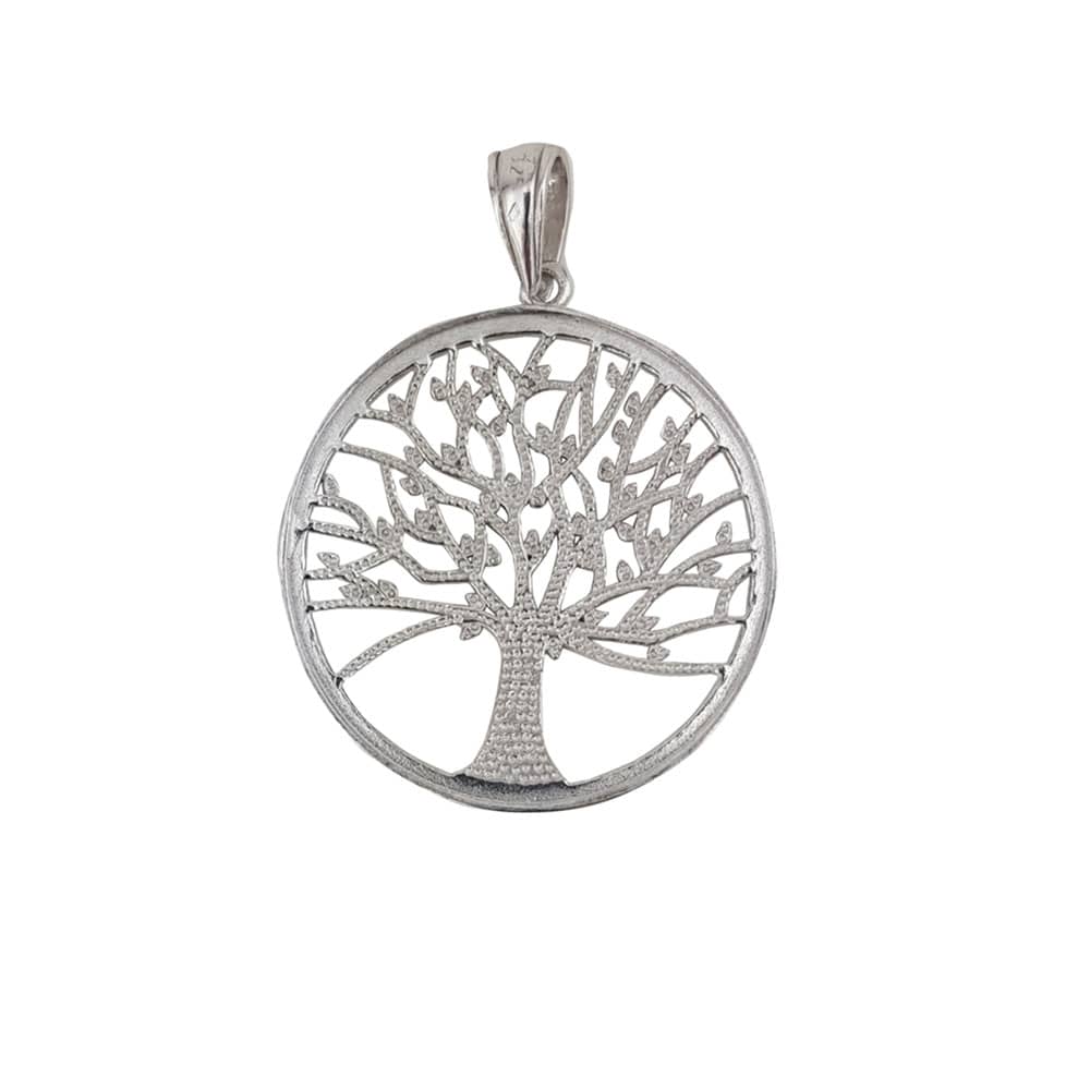 Pandantiv argint masiv Life tree