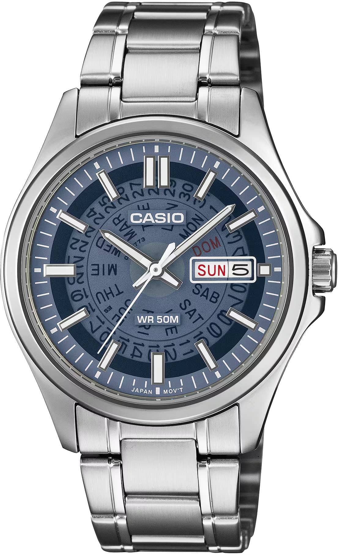 Мъжки часовник Casio - Casio Collection - MTP-E740-2A1VDF