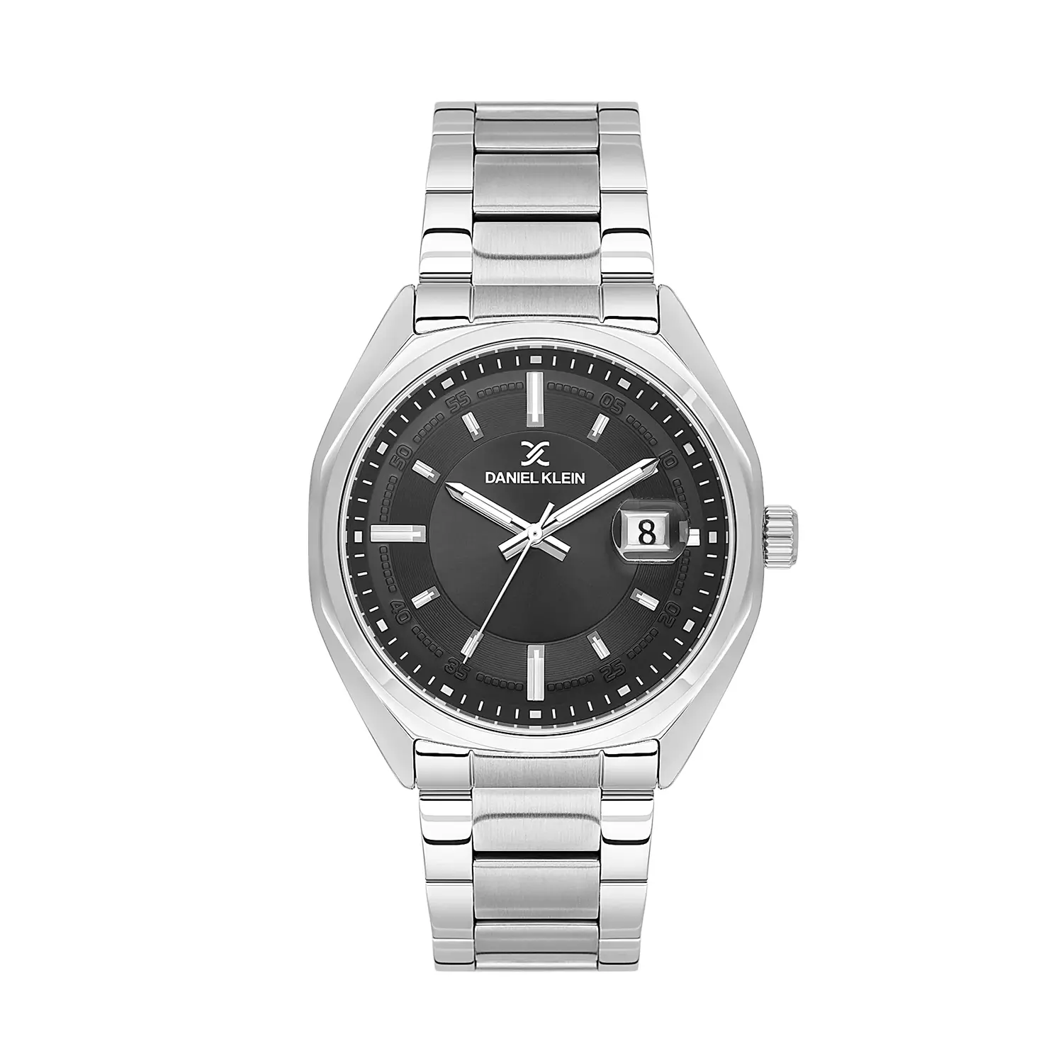 Daniel Klein Premium - Ceas Barbatesc Quartz Argintiu DK.6.14451-2