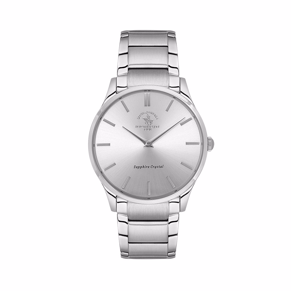 Santa Barbara Polo Noble - Ceas Barbatesc Quartz Argintiu SB.4.10020.1