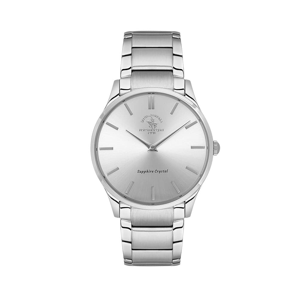 Santa Barbara Polo Noble - Ceas Barbatesc Quartz Argintiu SB.4.10020.1