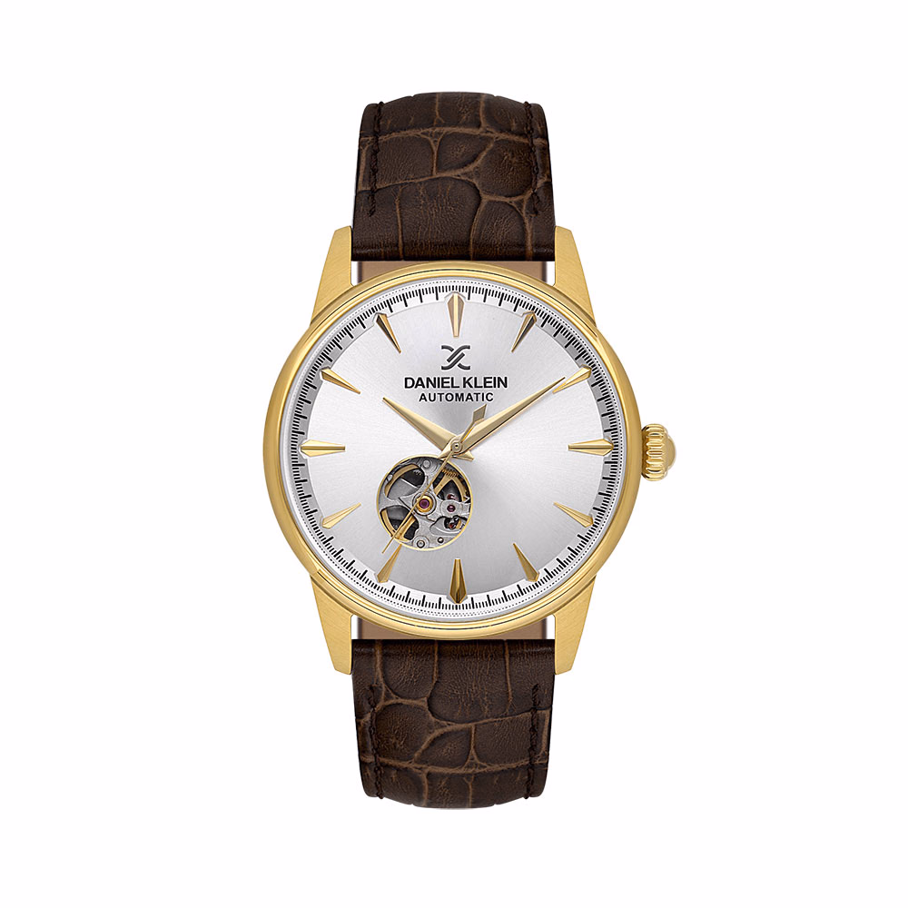 Daniel Klein Skeleton - Ceas Barbatesc Automatic Maro DK.1.14285-5