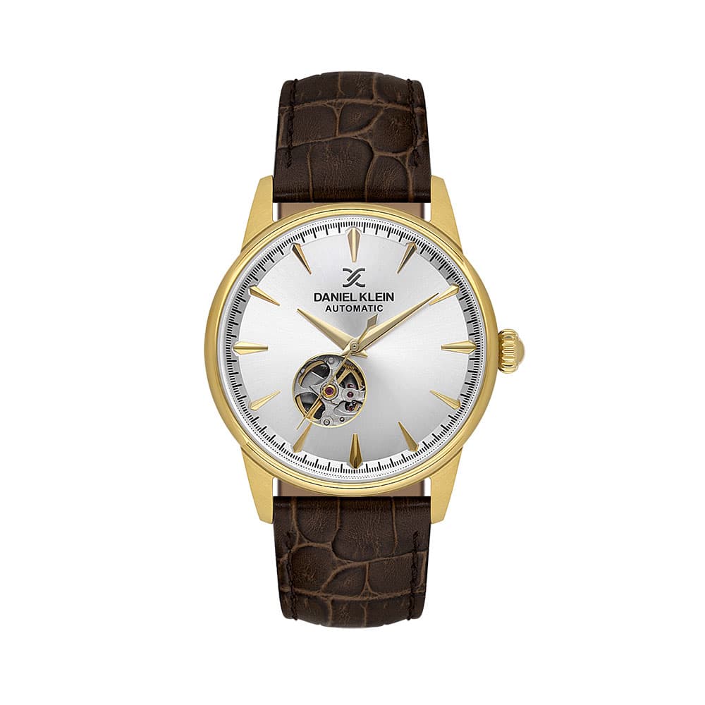 Daniel Klein Skeleton - Ceas Barbatesc Automatic Maro DK.1.14285-5