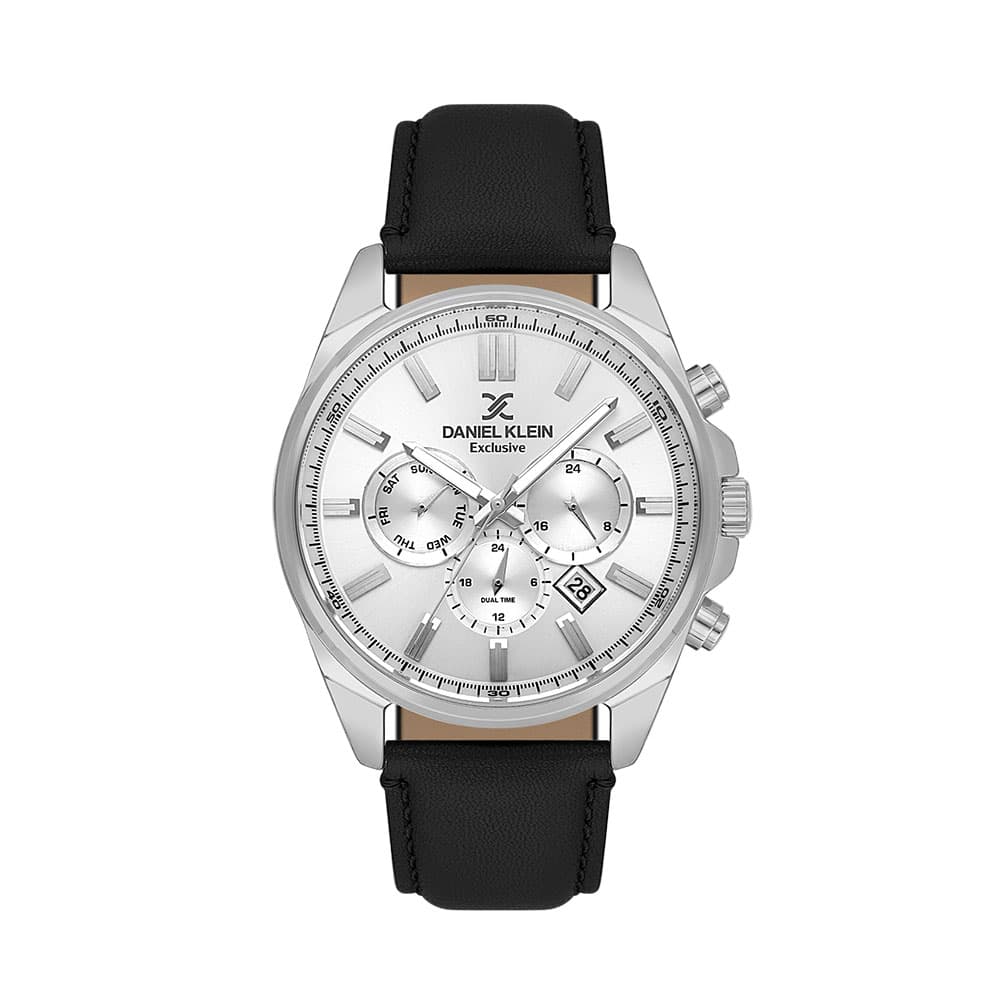 Daniel Klein Exclusive - Ceas Barbatesc Quartz Negru DK.6.14262-1