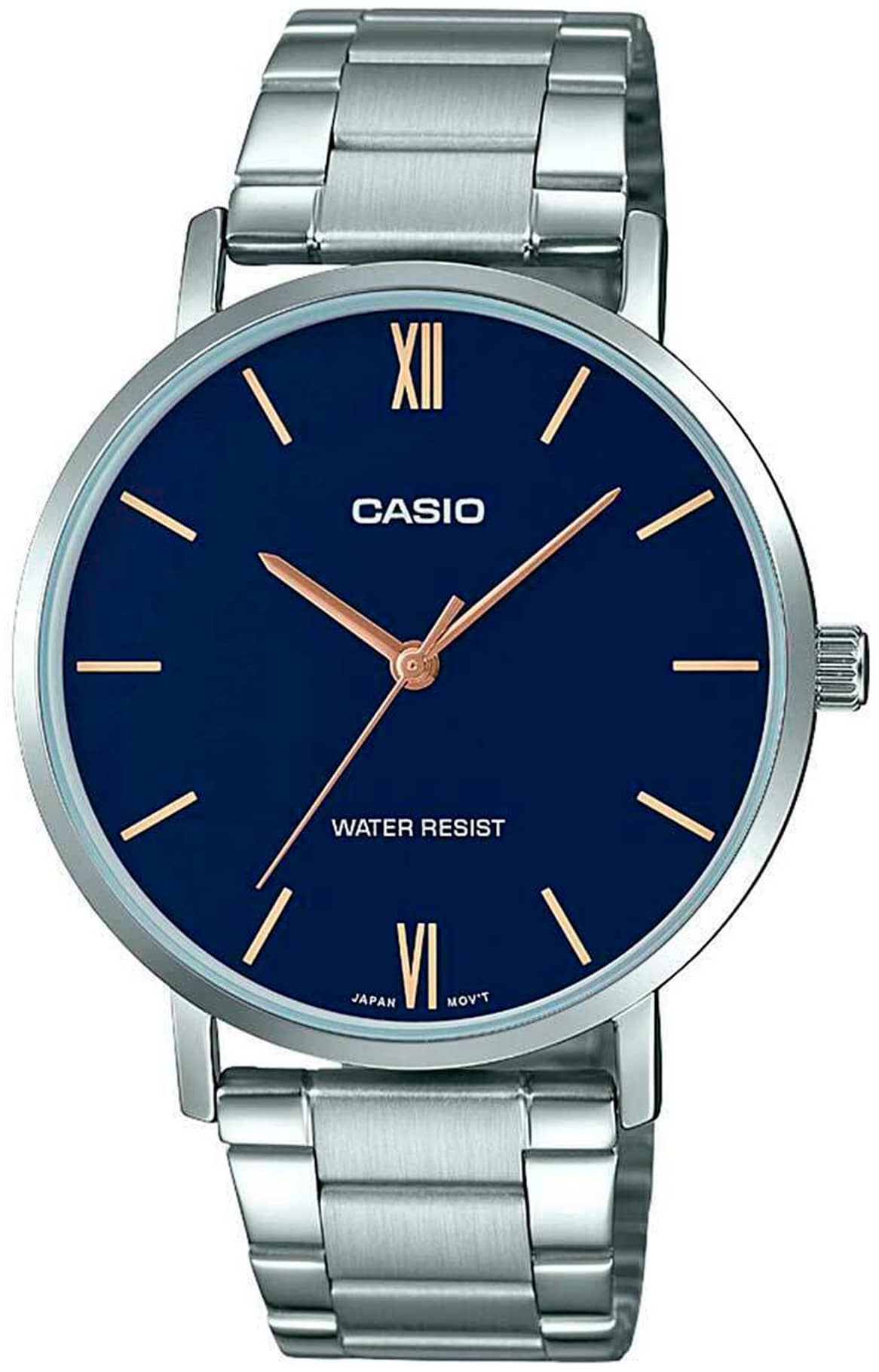 Мъжки аналогов часовник Casio - Casio Collection - MTP-VT01D-2BUDF