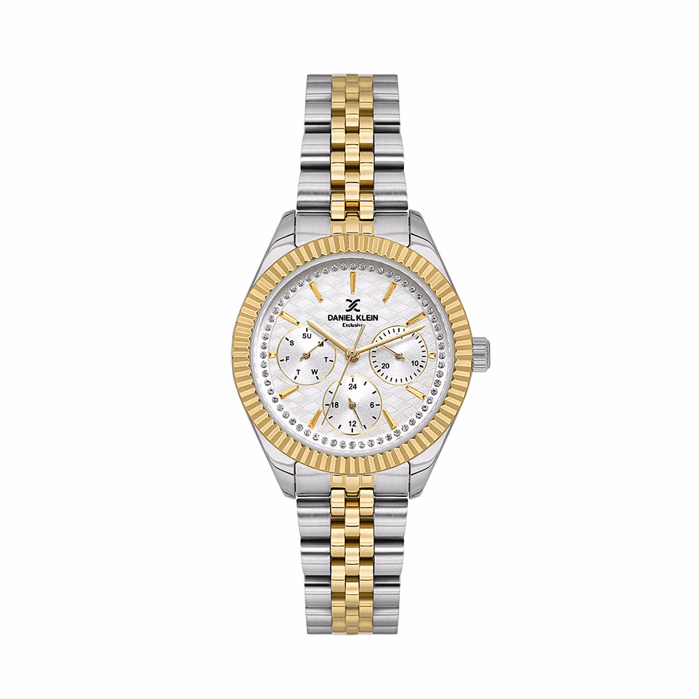 Daniel Klein Exclusive - Ceas Dama Quartz Auriu DK.1.13927.3