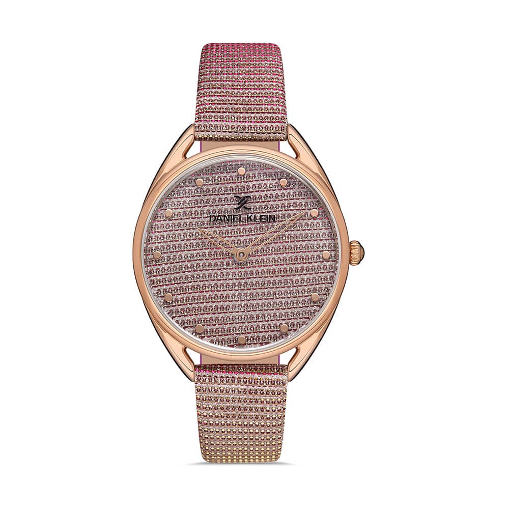Daniel Klein Trendy - Ceas Dama Quartz Roz DK.1.12938.3