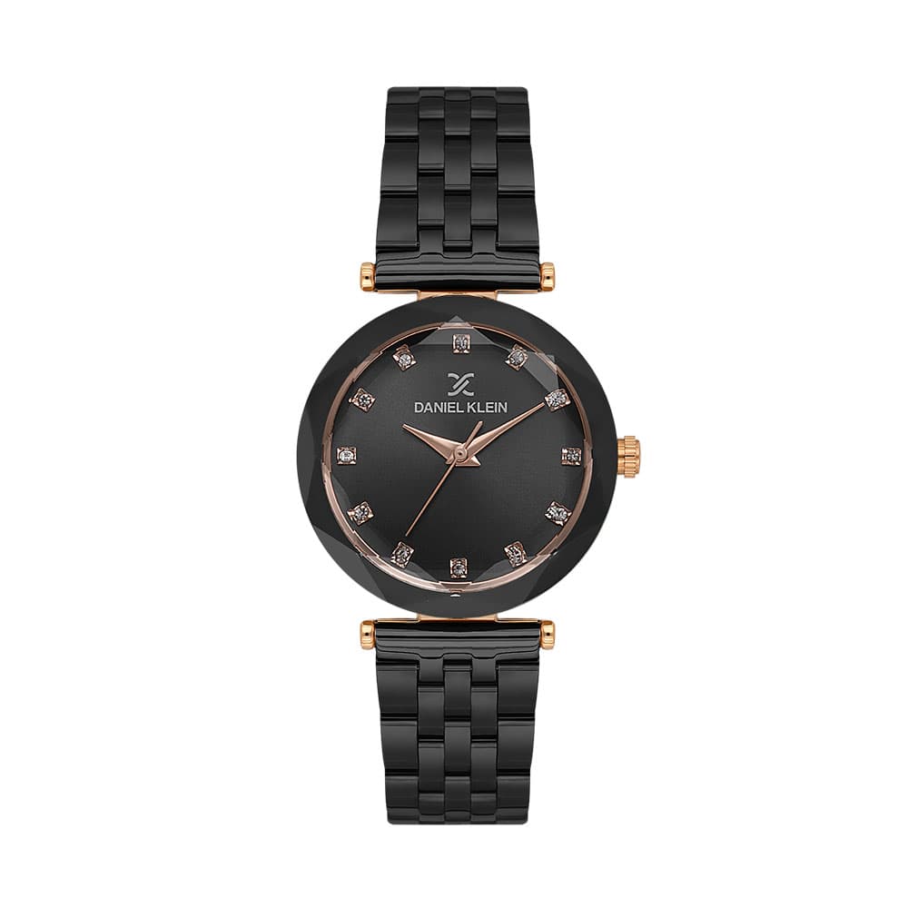 Daniel Klein Premium - Ceas Dama Quartz Negru DK.6.14189-6