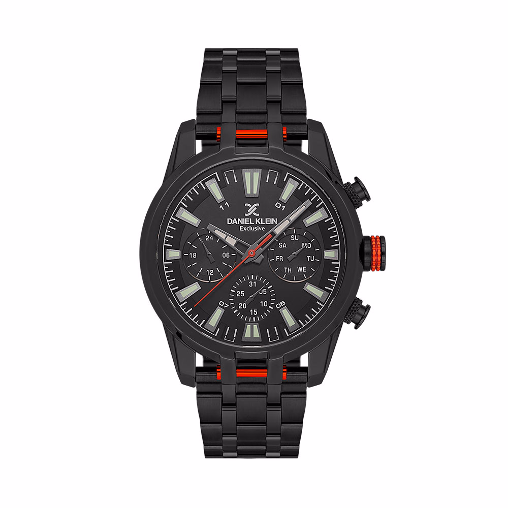 Daniel Klein Exclusive - Ceas Barbatesc Quartz Negru DK.1.13802.4