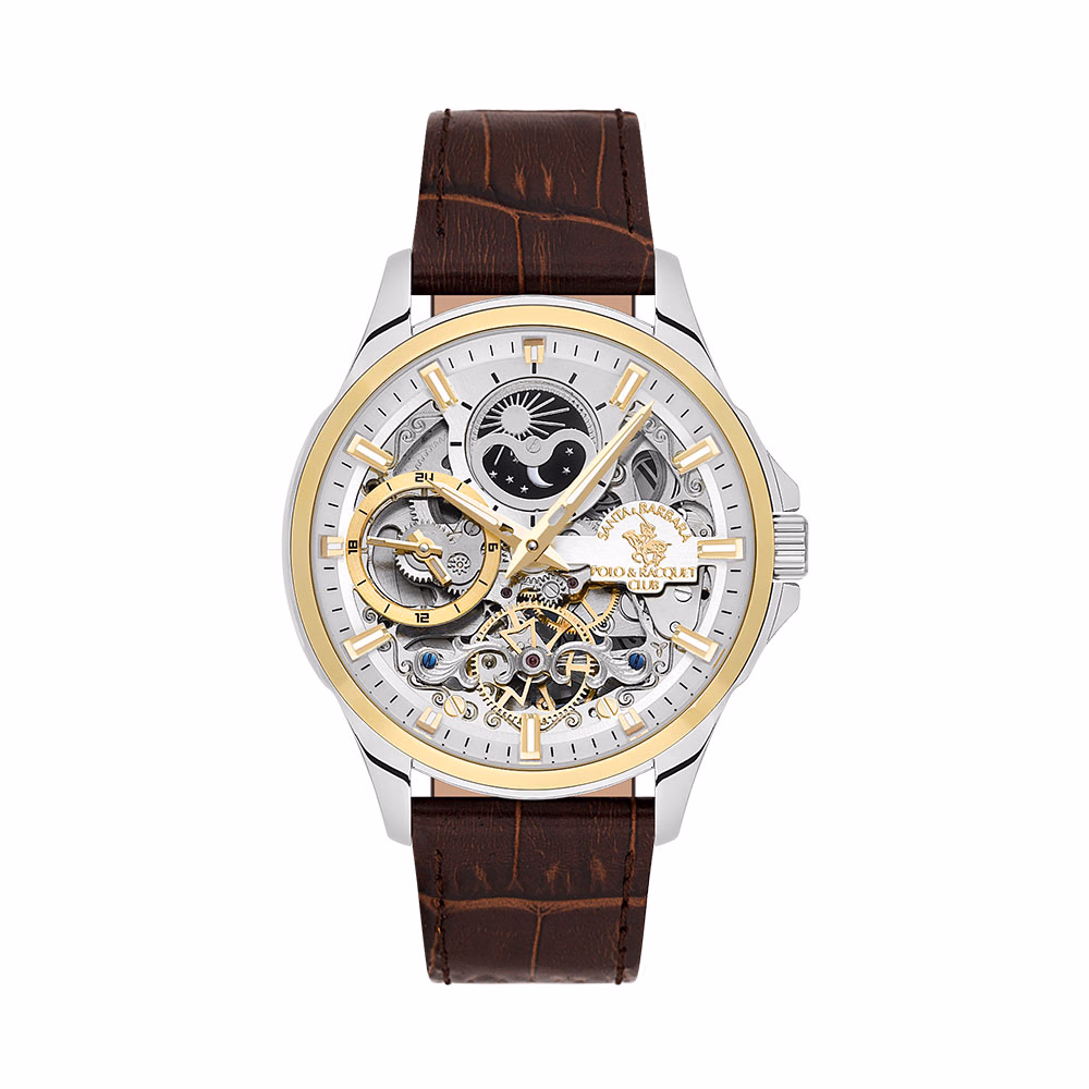 Santa Barbara Polo Luxury - Ceas Barbatesc Automatic Cafeniu SB.1.10532.3