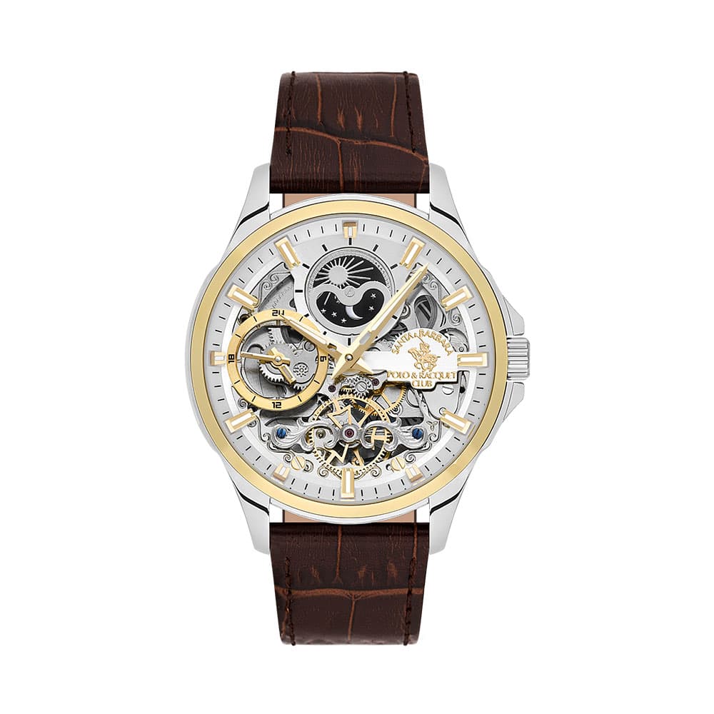 Santa Barbara Polo Luxury - Ceas Barbatesc Automatic Cafeniu SB.1.10532.3