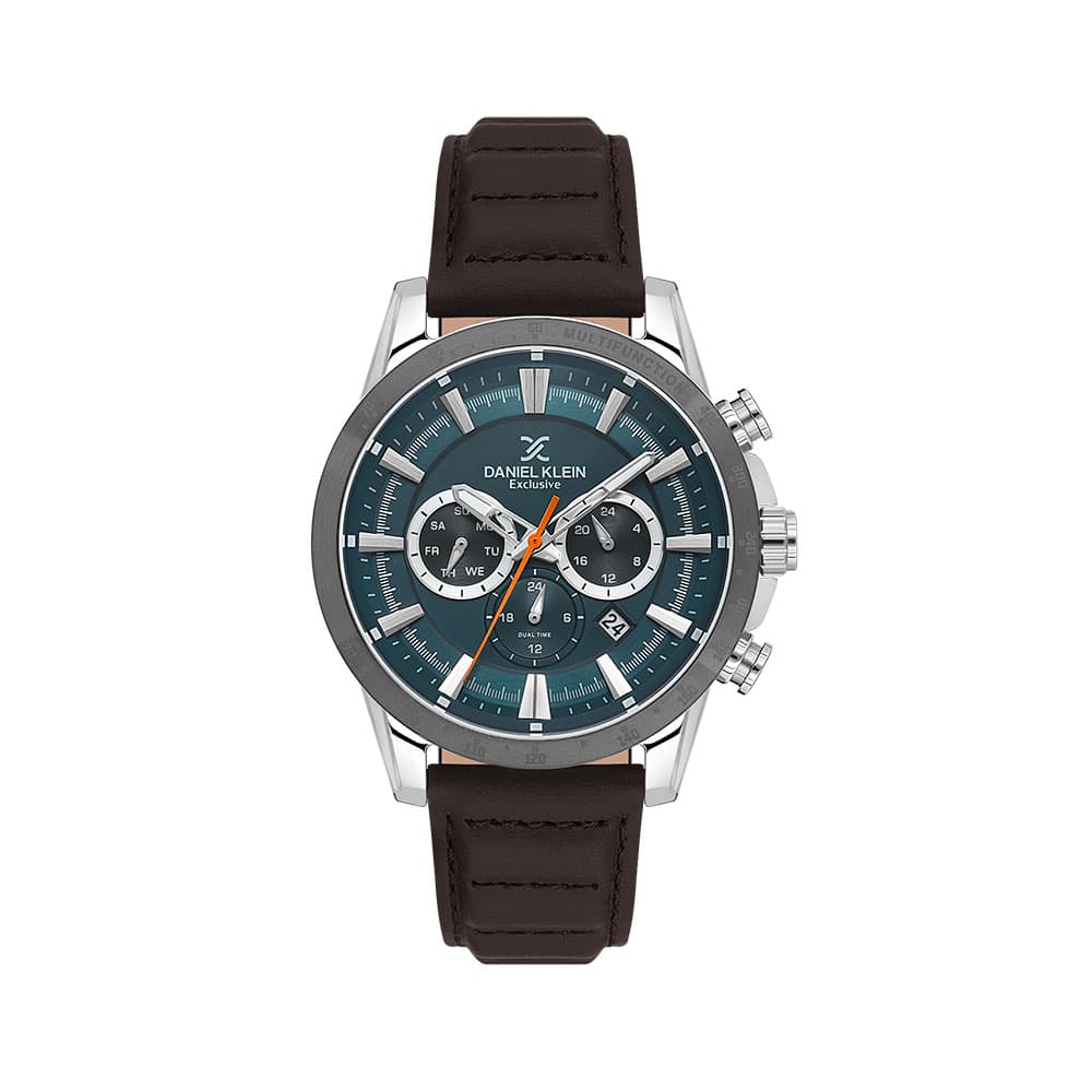 Daniel Klein Exclusive - Ceas Barbatesc Quartz Cafeniu DK.1.14006.5