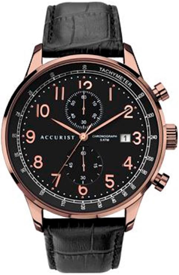 Мъжки аналогов часовник Accurist Chronograph - A-7353