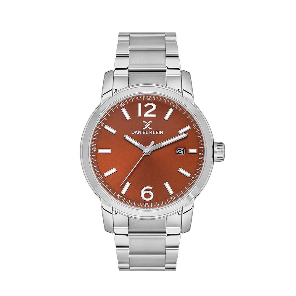 Daniel Klein Premium - Ceas Barbatesc Quartz Argintiu DK.1.13797.2