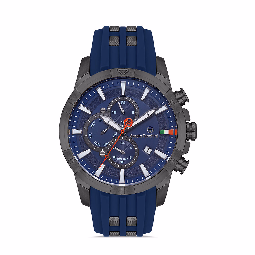 Sergio Tacchini Archivio - Ceas Barbatesc Quartz Bleumarin ST.1.10226.4