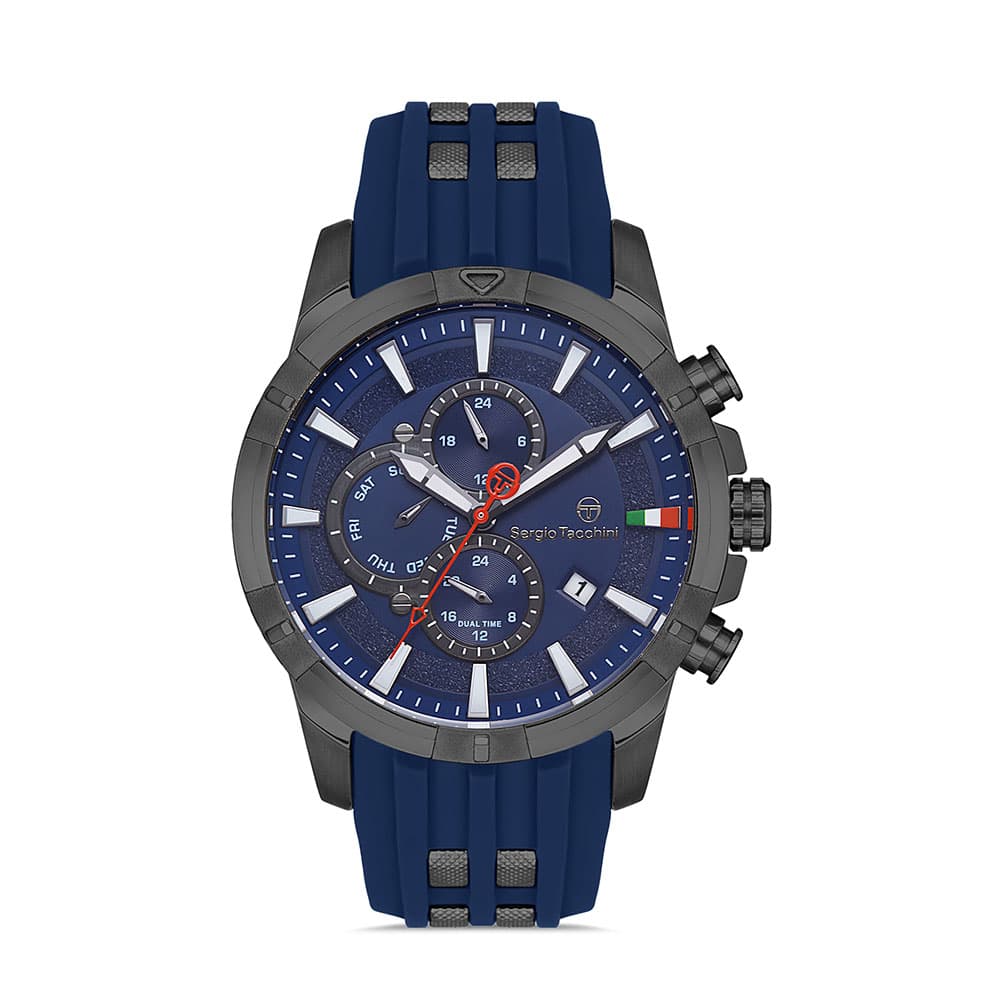 Sergio Tacchini Archivio - Ceas Barbatesc Quartz Bleumarin ST.1.10226.4