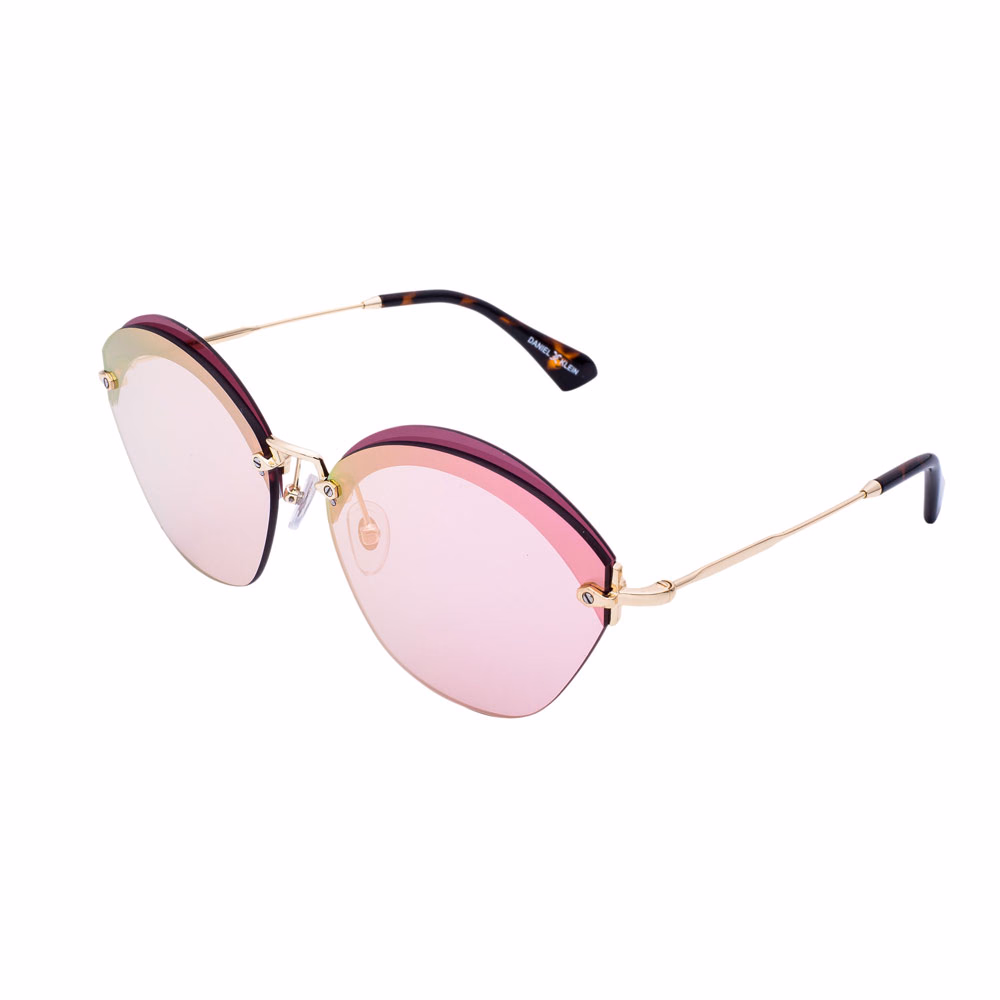 Ochelari de soare Daniel Klein Trendy roz pentru Dama UV400 DK4249-1