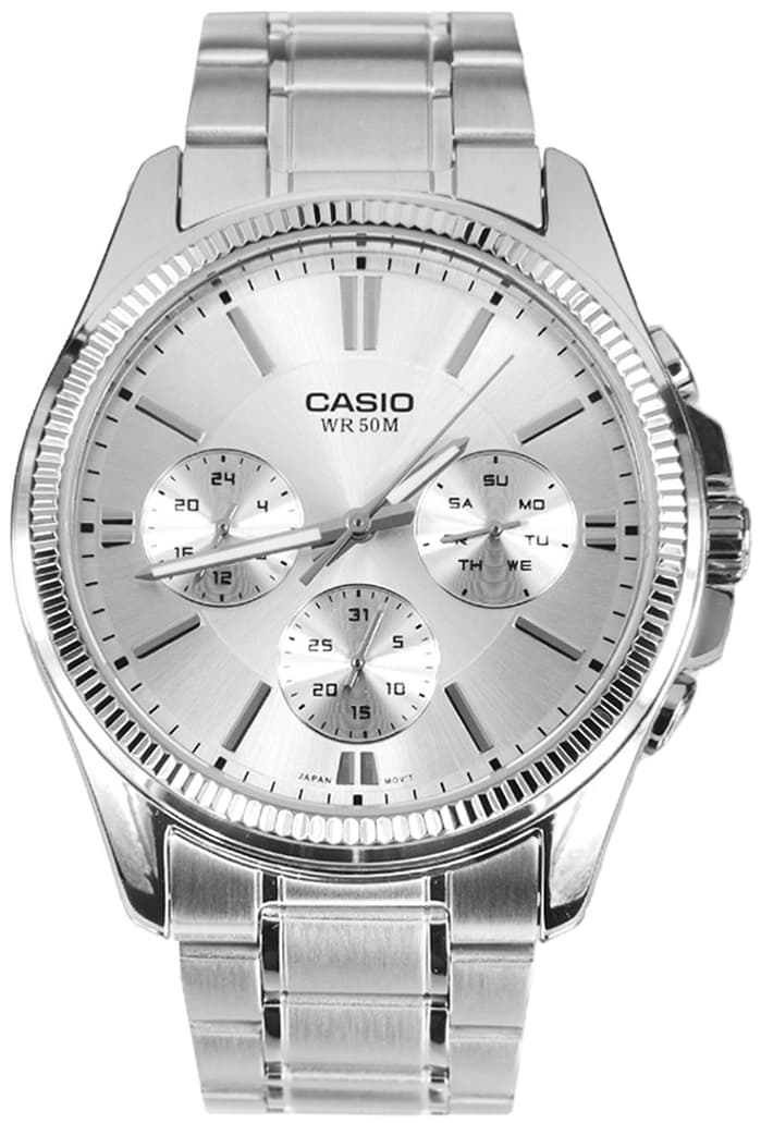 Мъжки аналогов часовник Casio Multi-Dial - Casio Collection - MTP-1375D-7AVDF