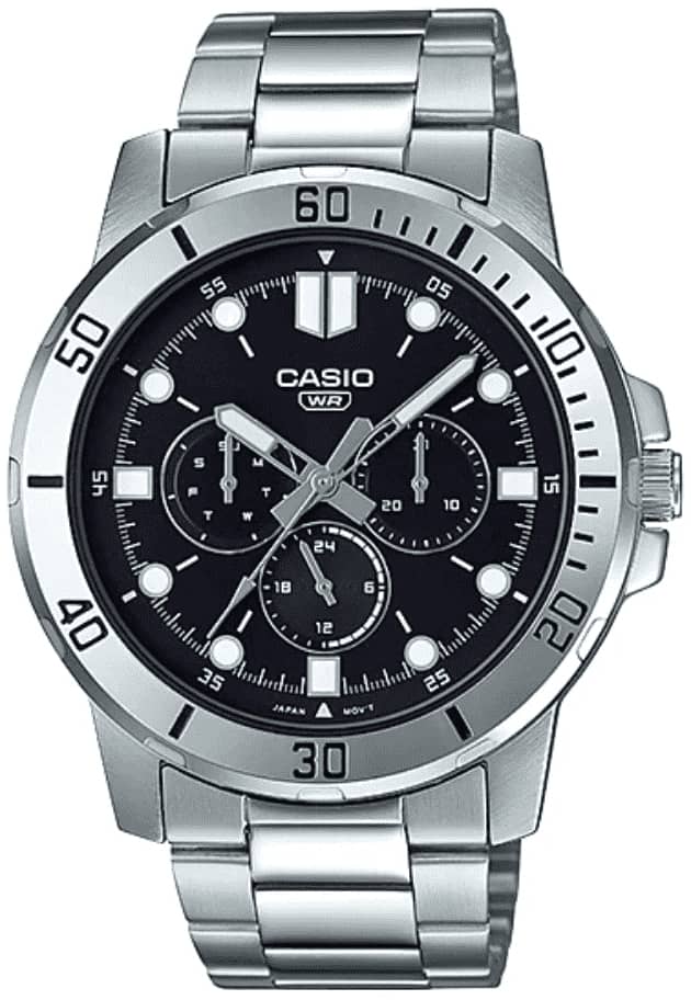 Мъжки аналогов часовник Casio - MTP-VD300D-1EUDF