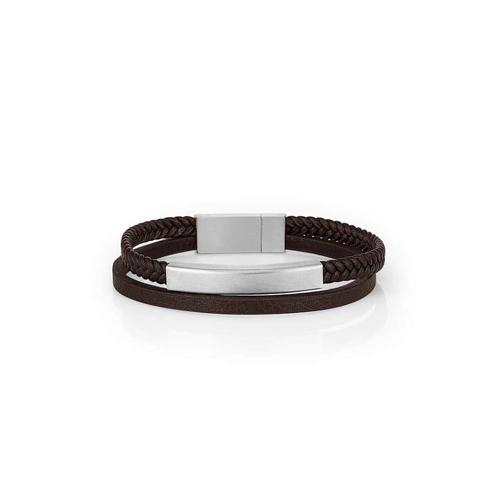 Bratara din Piele Santa Barbara Polo Jewelry Barbati SBJ.6.2052-3