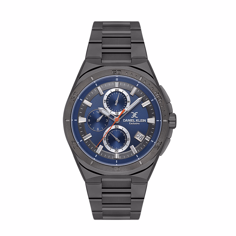 Daniel Klein Exclusive - Ceas Barbatesc Quartz Antracit DK.1.13838.5