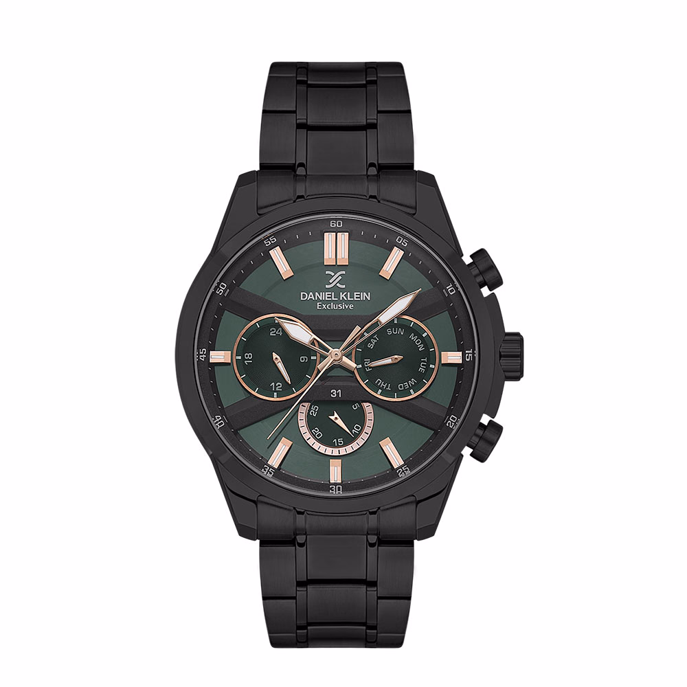 Daniel Klein Exclusive - Ceas Barbatesc Quartz Negru DK.1.13793.3
