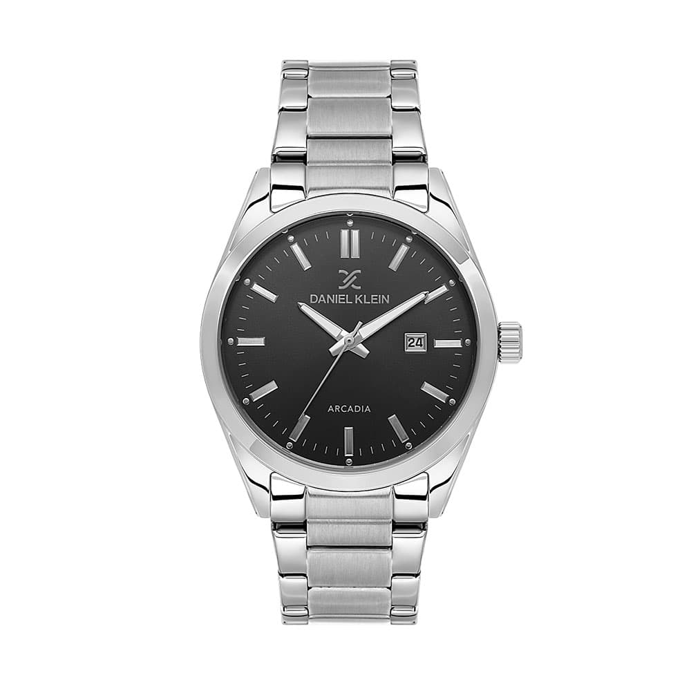Daniel Klein Arcadia - Ceas Barbatesc Quartz Argintiu DK.6.14273-2