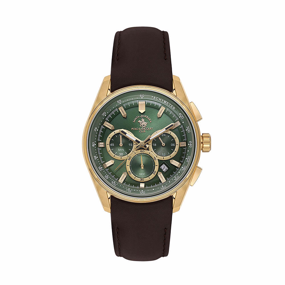 Santa Barbara Polo Legend - Ceas Barbatesc Quartz Cafeniu SB.1.10635.4
